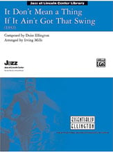 It Don't Mean a Thing Jazz Ensemble sheet music cover